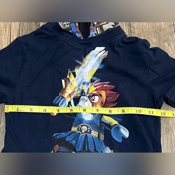 Lego Legends of Chima Hero Warrior Legend Hooded Sweatshirt (Sz 4) - Picture 5 of 5